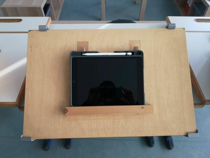 „Go digital“ <br> iPad Halterung