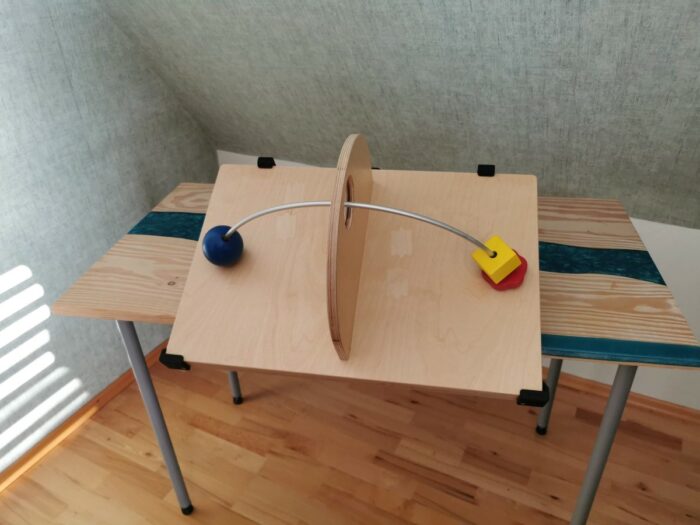 „Von links nach rechts“<br> Spielbogen mit Formen